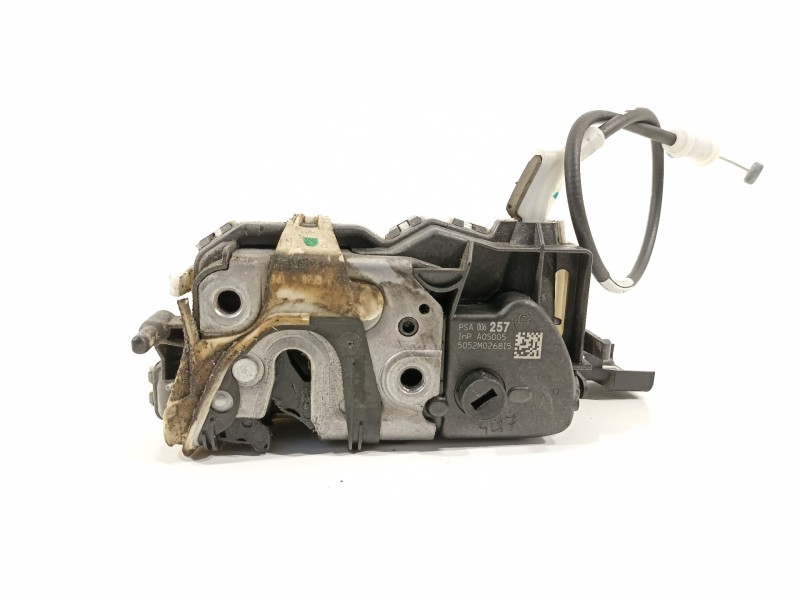 Recambio de cerradura puerta delantera derecha para peugeot 508 business line referencia OEM IAM 9800625780  