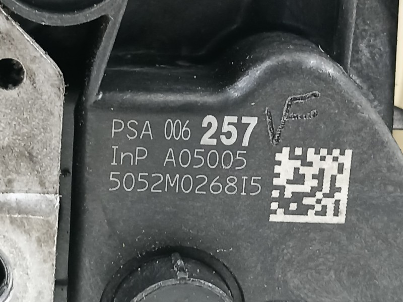 Recambio de cerradura puerta delantera derecha para peugeot 508 business line referencia OEM IAM 9800625780  