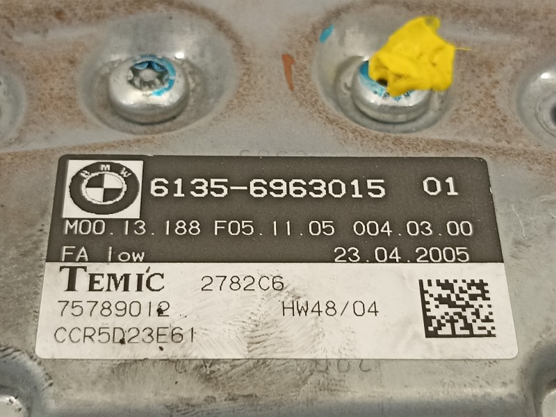 Recambio de modulo electronico para bmw serie 5 berlina (e60) 530d referencia OEM IAM 61356963015  