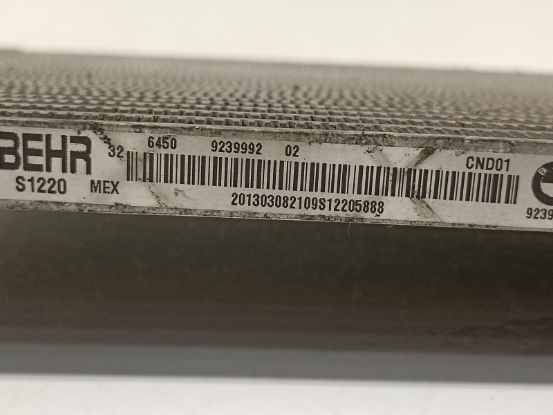 Recambio de condensador / radiador aire acondicionado para bmw x5 (e70) xdrive30d referencia OEM IAM 64509239992  