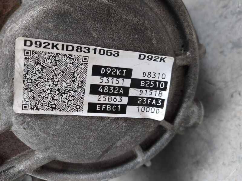 Recambio de despiece caja cambios para hyundai ioniq elektro referencia OEM IAM D92K D92KID831053 