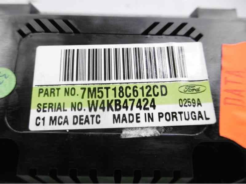 Recambio de mando climatizador para ford focus lim. (cb4) trend referencia OEM IAM 7M5T18C612CD W4KB47424 