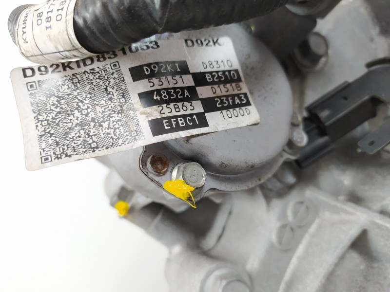 Recambio de despiece caja cambios para hyundai ioniq elektro referencia OEM IAM D92K D92KID831053 
