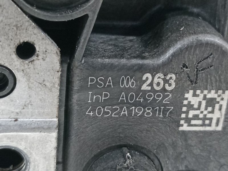 Recambio de cerradura puerta trasera derecha para peugeot 508 business line referencia OEM IAM 9800626380  