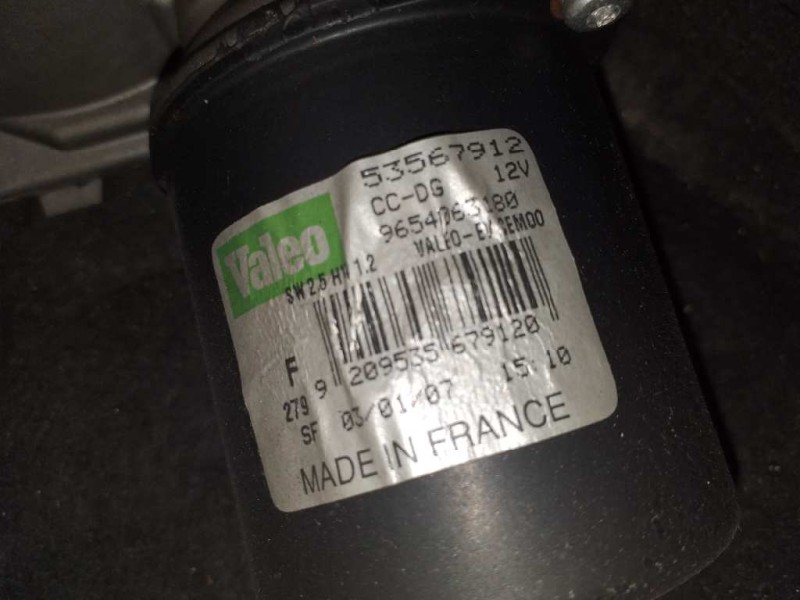 Recambio de motor limpia delantero para citroën c4 grand picasso exclusive referencia OEM IAM 9654063180 53567912 