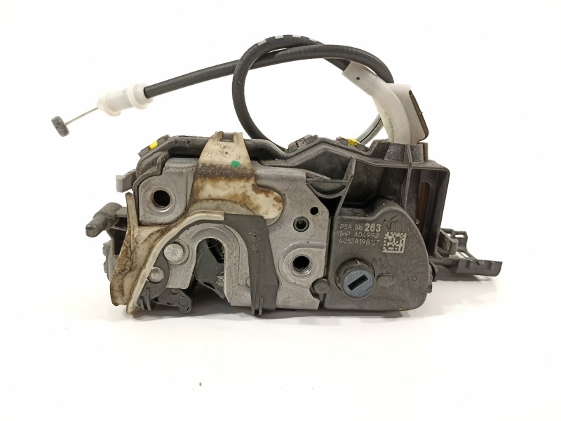 Recambio de cerradura puerta trasera derecha para peugeot 508 business line referencia OEM IAM 9800626380  