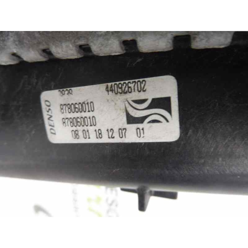 Recambio de radiador agua para fiat grande punto (199) 1.3 16v multijet emotion (66kw) referencia OEM IAM 440926702 878060610 