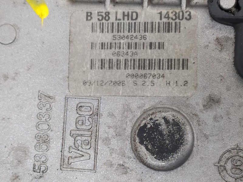 Recambio de motor limpia delantero para citroën c4 grand picasso exclusive referencia OEM IAM 9654063180 53567912 