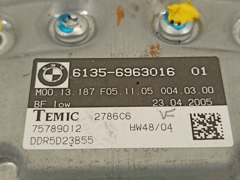 Recambio de modulo electronico para bmw serie 5 berlina (e60) 530d referencia OEM IAM 61356963016  