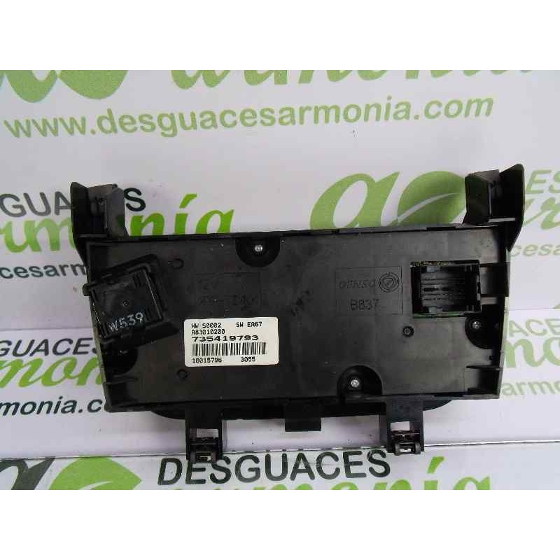 Recambio de mando climatizador para fiat grande punto (199) 1.3 16v multijet emotion (66kw) referencia OEM IAM 735419793  