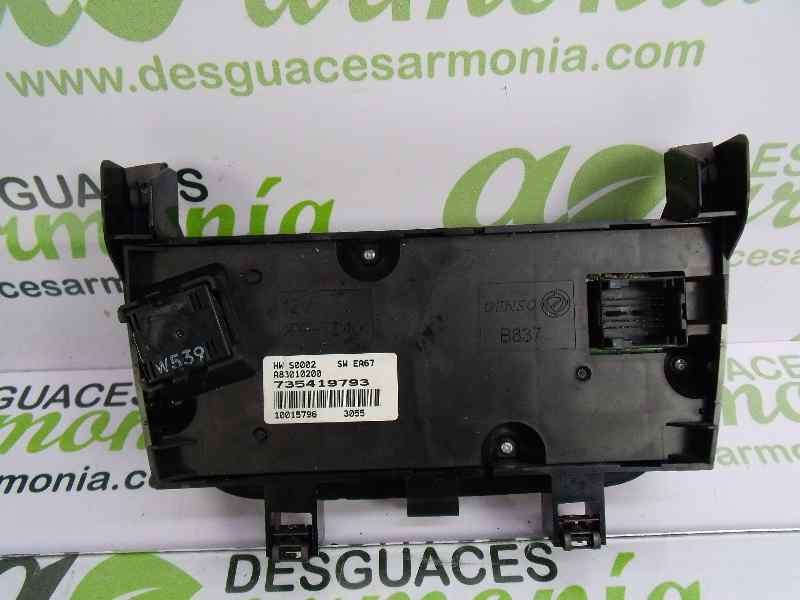 Recambio de mando climatizador para fiat grande punto (199) 1.3 16v multijet emotion (66kw) referencia OEM IAM 735419793  