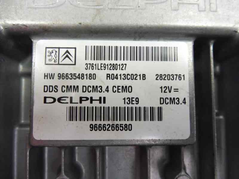 Recambio de centralita motor uce para citroën c5 berlina exclusive referencia OEM IAM 9663548180 9666266580 