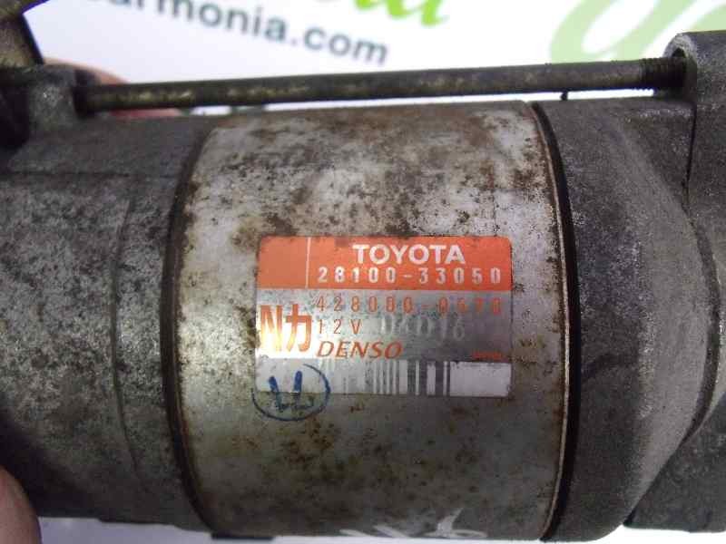 Recambio de motor arranque para toyota yaris (ncp1/nlp1/scp1) 1.4 d-4d linea luna referencia OEM IAM 2810033050 4280000570 