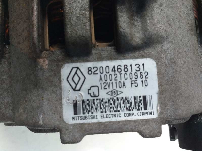 Recambio de alternador para renault kangoo (f/kc0) authentique pack referencia OEM IAM 8200468131 A002TC0982 