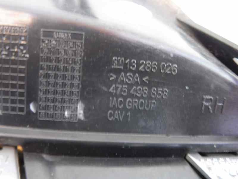 Recambio de rejilla paragolpes delantero para opel corsa d selective referencia OEM IAM 13286026 475498858 