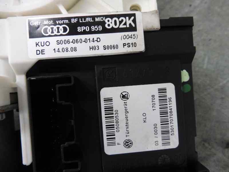 Recambio de elevalunas delantero derecho para audi a3 (8p) 1.9 tdi attraction referencia OEM IAM 8P0959802K  