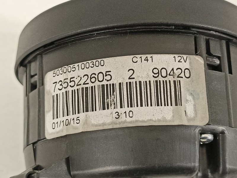 Recambio de reloj cuenta kilometros para fiat 500 abarth referencia OEM IAM 735522605  