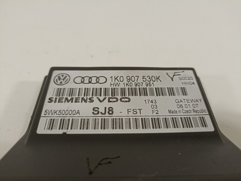 Recambio de modulo electronico para volkswagen jetta (1k2) 1.9 tdi referencia OEM IAM 1K0907530K  