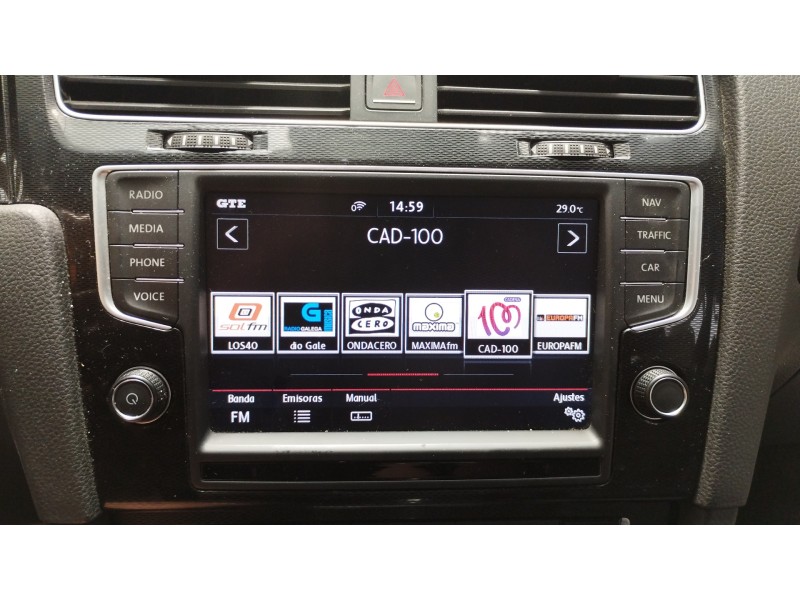 Recambio de sistema navegacion gps para volkswagen golf vii lim. gte referencia OEM IAM 5G0919606  