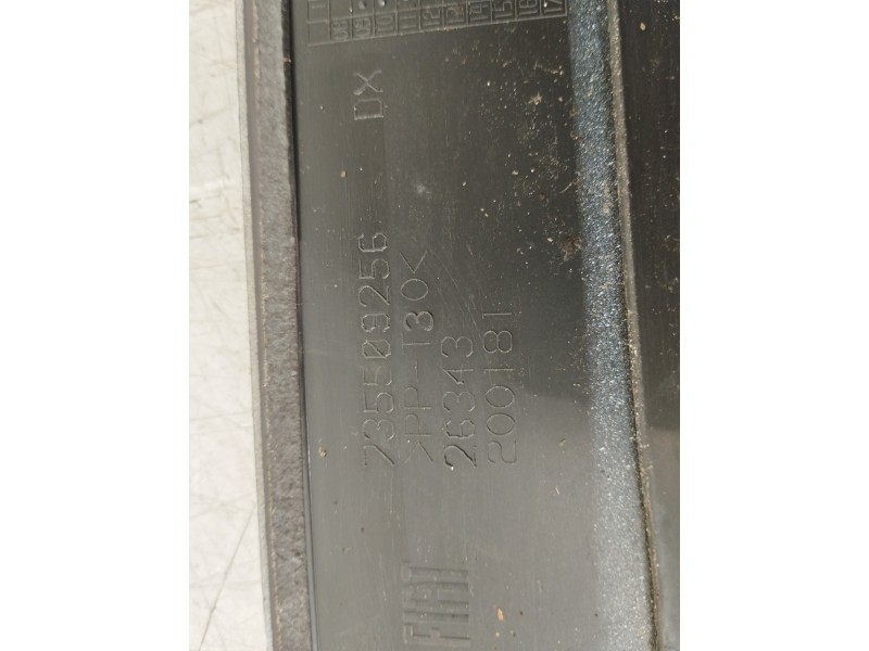 Recambio de faldon lateral para fiat 500 abarth referencia OEM IAM 735509256  