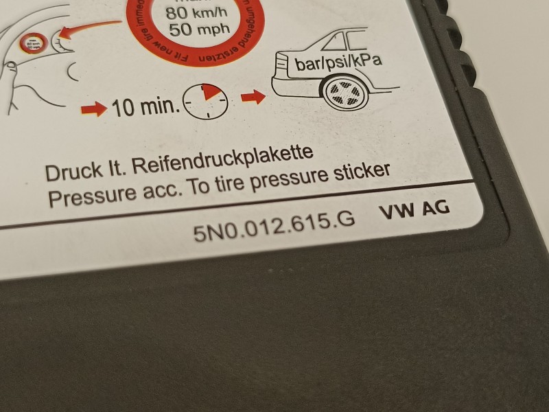 Recambio de no identificado para seat arona xperience referencia OEM IAM 5N0012615G  