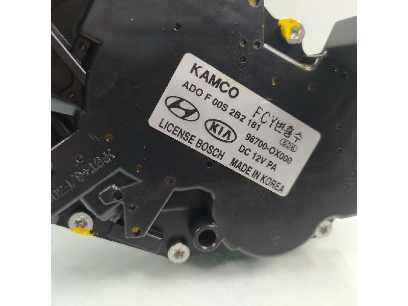 Recambio de motor limpia trasero para hyundai i10 1.2 cat referencia OEM IAM 98700OX000  