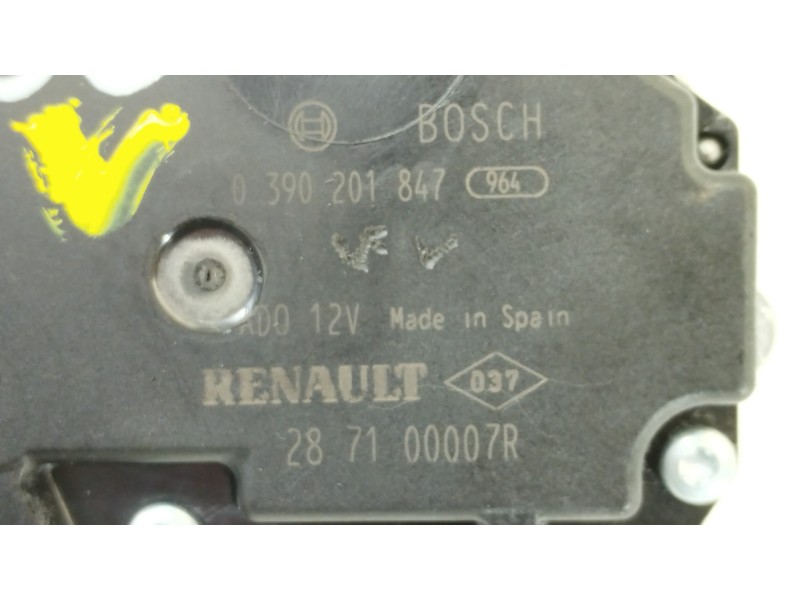 Recambio de motor limpia trasero para renault megane iii berlina 5 p emotion referencia OEM IAM 287100007R 0390201847 