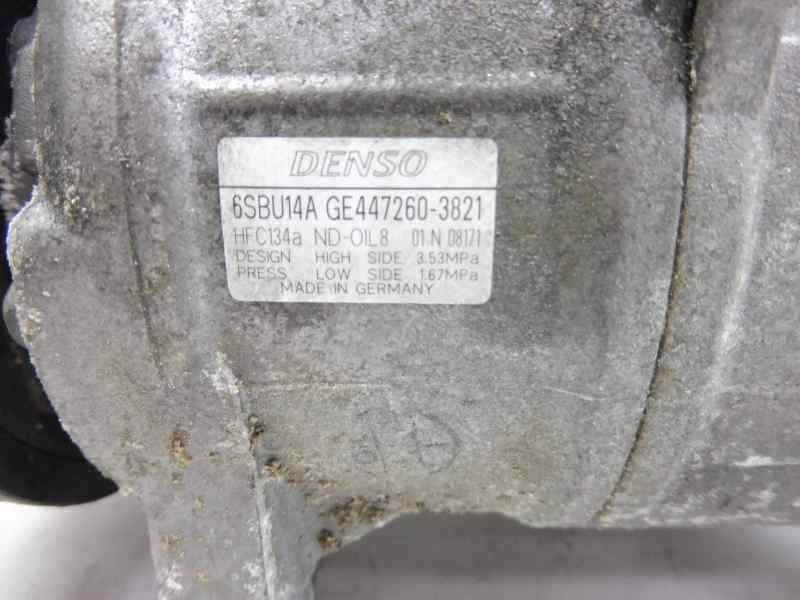 Recambio de compresor aire acondicionado para bmw serie 3 touring (e91) 318d referencia OEM IAM 4472603821 6SBU14A 