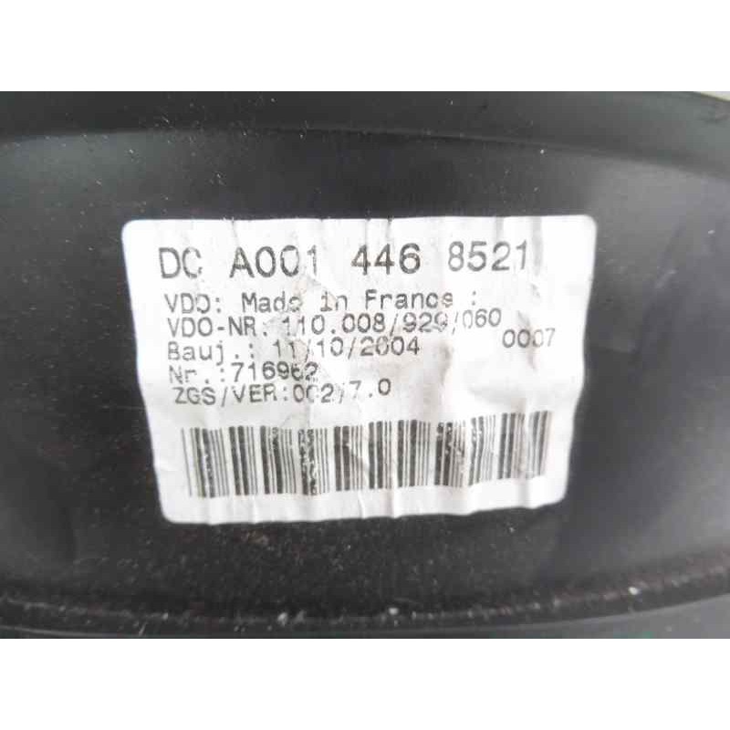 Recambio de cuadro instrumentos para mercedes-benz sprinter 02.00  caja cerrada, techo elevado 416 cdi (904.663) referencia OEM 