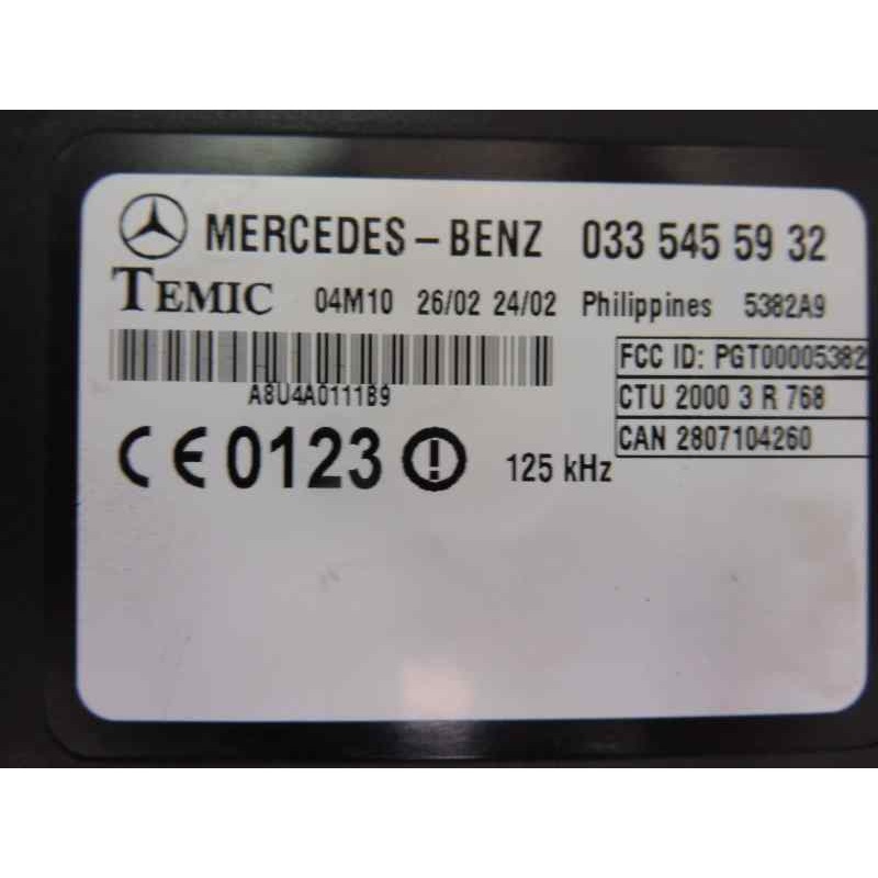 Recambio de cuadro instrumentos para mercedes-benz sprinter 02.00  caja cerrada, techo elevado 416 cdi (904.663) referencia OEM 