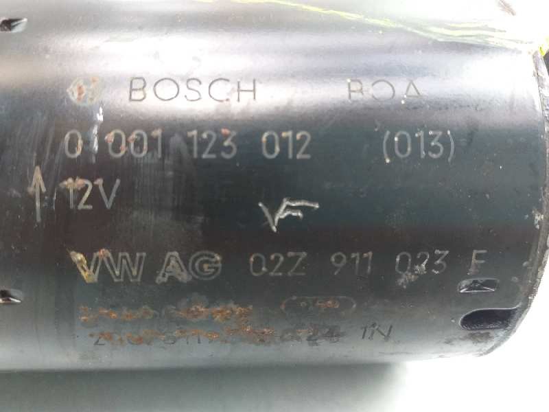 Recambio de motor arranque para volkswagen jetta (1k2) 1.9 tdi referencia OEM IAM 02Z911023F 0001123012 
