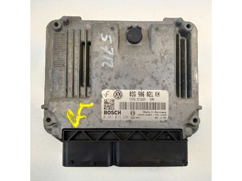 Recambio de centralita motor uce para volkswagen jetta (1k2) 1.9 tdi referencia OEM IAM 03G906021KH 0281013226 