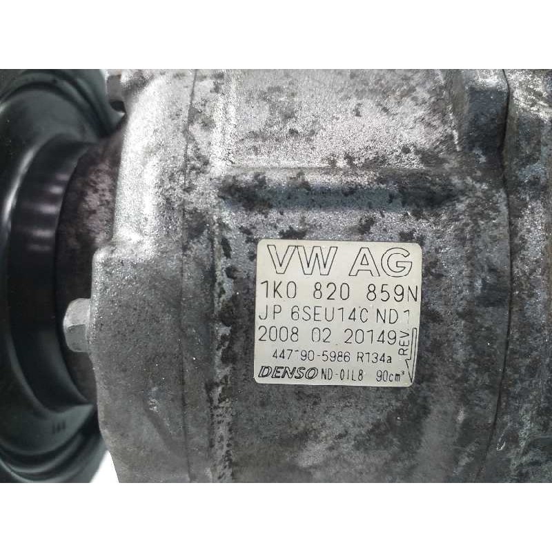 Recambio de compresor aire acondicionado para volkswagen golf v berlina (1k1) gt sport referencia OEM IAM 1K0820859N  