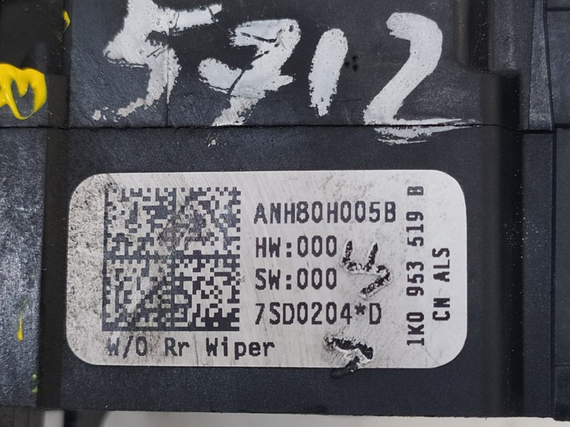 Recambio de mando limpia para volkswagen jetta (1k2) 1.9 tdi referencia OEM IAM 1K0953519B  