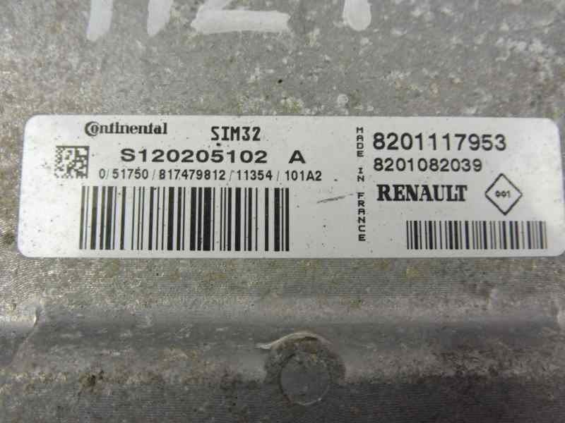 Recambio de centralita motor uce para dacia sandero laureate referencia OEM IAM 8201117953 8201082039 
