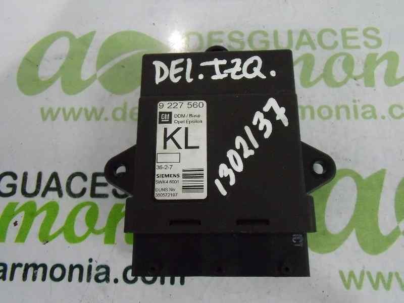 Recambio de no identificado para opel vectra c berlina club referencia OEM IAM 9227560 5WK46001 