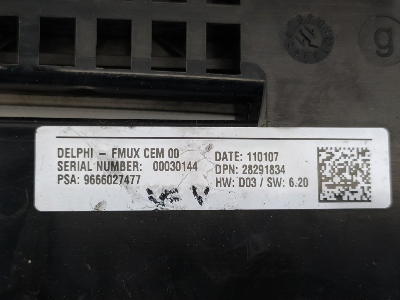 Recambio de mando climatizador para citroën c4 lim. collection referencia OEM IAM 9666027477  