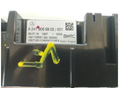 Recambio de mando climatizador para mercedes-benz clase a berlina (bm 177) a 200 (177.187) referencia OEM IAM A2479055902   2