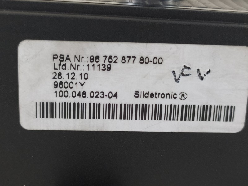 Recambio de palanca cambio para citroën c4 lim. collection referencia OEM IAM 9675287780  