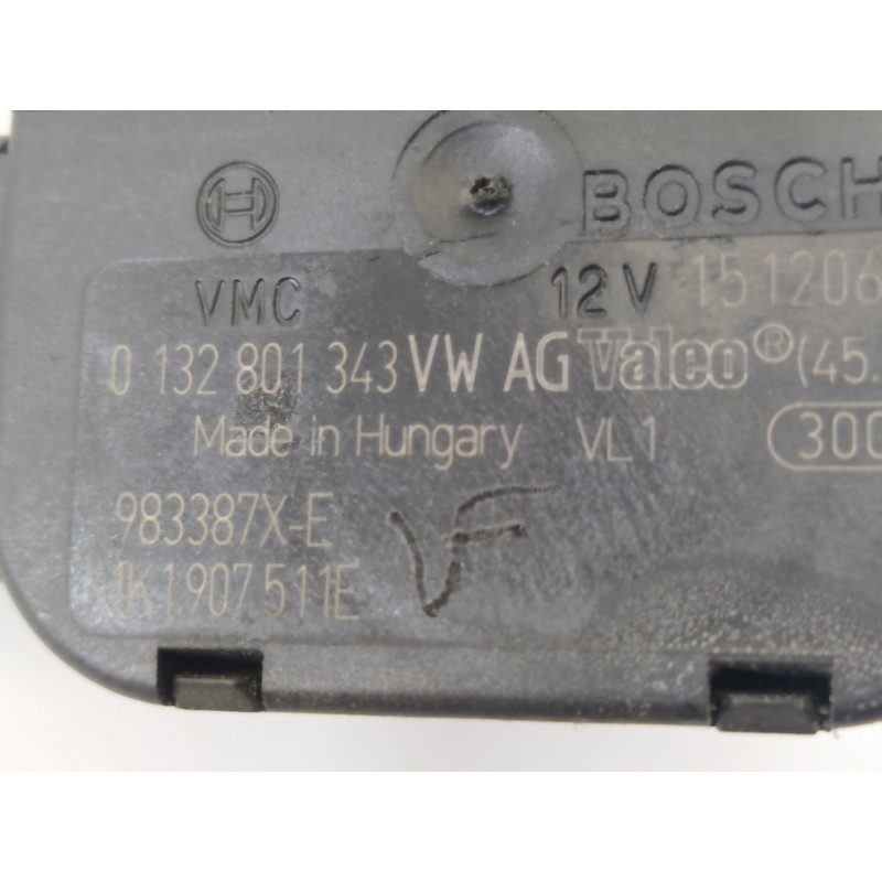 Recambio de motor apertura trampillas climatizador para volkswagen jetta (1k2) 1.9 tdi referencia OEM IAM 1K1907511E  