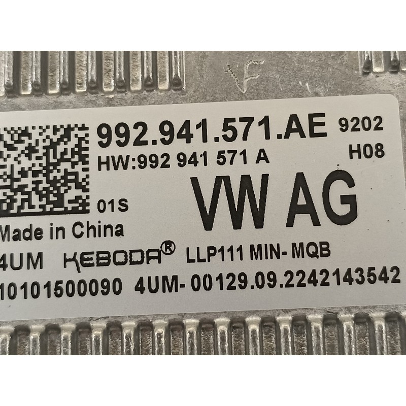 Recambio de centralita faros xenon para seat arona xperience referencia OEM IAM 992941571AE 992941571A 10101500090