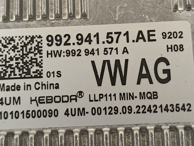 Recambio de centralita faros xenon para seat arona xperience referencia OEM IAM 992941571AE 992941571A 10101500090