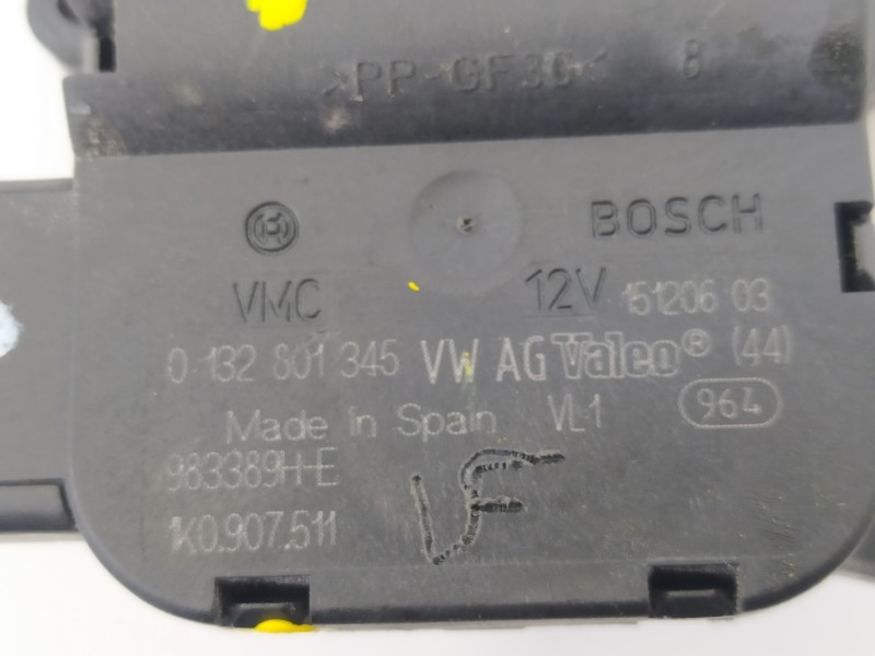 Recambio de motor apertura trampillas climatizador para volkswagen jetta (1k2) 1.9 tdi referencia OEM IAM 1K0907511  