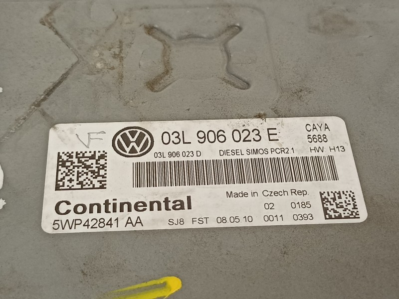 Recambio de centralita motor uce para volkswagen polo (6r1) advance referencia OEM IAM 03L906023E 5WP42841AA 