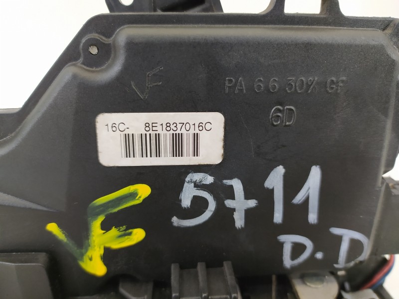 Recambio de cerradura puerta delantera derecha para audi a4 avant (8e) 1.9 tdi (96kw) referencia OEM IAM 8E1837016C  