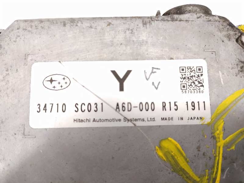 Recambio de centralita motor uce para subaru forester s12 executive referencia OEM IAM 34710SC031   Recambio de centralita motor uce para subaru forester s12 executive referencia OEM IAM 34710SC031