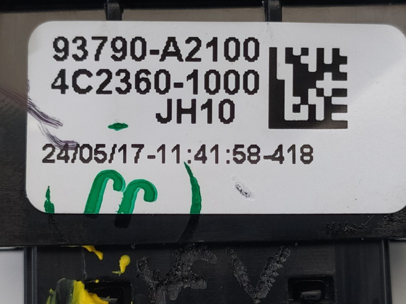 Recambio de warning para kia cee´d concept referencia OEM IAM 93790A2100 4C23601000 