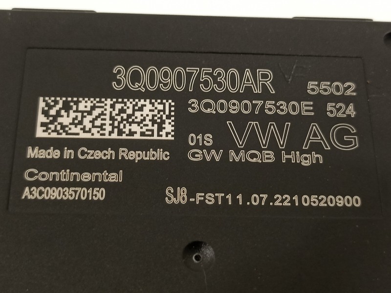 Recambio de modulo electronico para seat arona xperience referencia OEM IAM 3Q0907530AR  