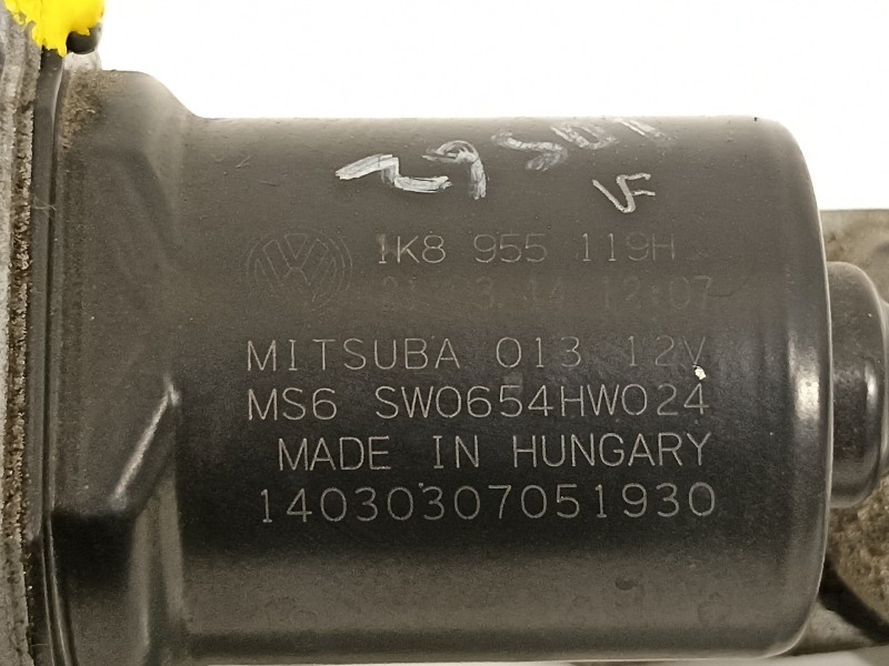 Recambio de motor limpia delantero para volkswagen scirocco (137) 1.4 tsi (90kw) referencia OEM IAM 1K8955023K 1K8955119H 