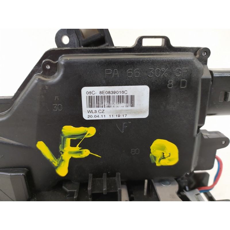 Recambio de cerradura puerta trasera derecha para audi a4 avant (8e) 1.9 tdi (96kw) referencia OEM IAM 8E0839016C  